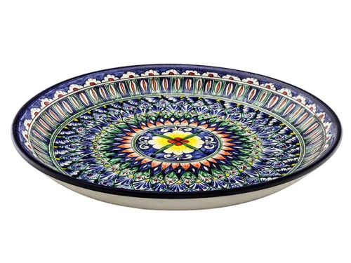 Блюдо Ляган "Риштанская керамика", диаметр 38 см RSN158