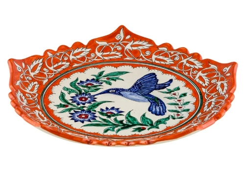 Ляган "Риштан", плоский, диаметр 32 см