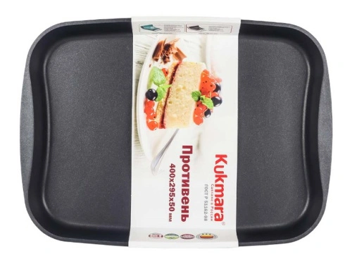Противень с антипригарным покрытием 40х29.5х5 см, Kukmara (Традиция), п03а