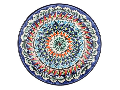 Тарелка Плоская "Риштанская керамика", Ø 25 см