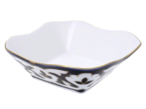 Салатница "Пахта", рифленый край, Премиум, диаметр 14 см