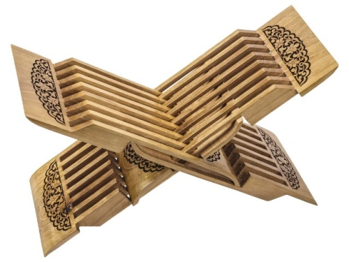 Подставка для книг ручной работы (4 вида раскрытия)