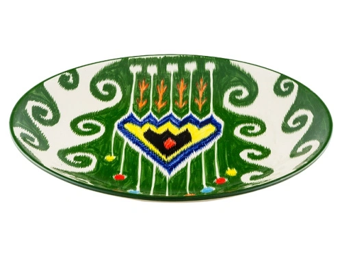 Блюдо Ляган "Риштанская керамика", Атлас, Ø 42 см