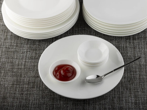 Набор фарфоровых соусниц "Оливия" 6 штук, PLOVER, 7 см