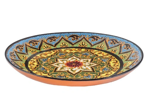 Набор чайный "Риштанская керамика", Точечная роспись, 10 предметов