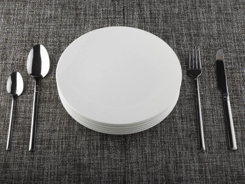 Набор фарфоровых тарелок "Оливия" 6 штук, PLOVER, 19 см