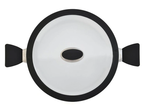 Сотейник со стеклянной крышкой двумя ручками BergHOFF Eclipse, 26 см