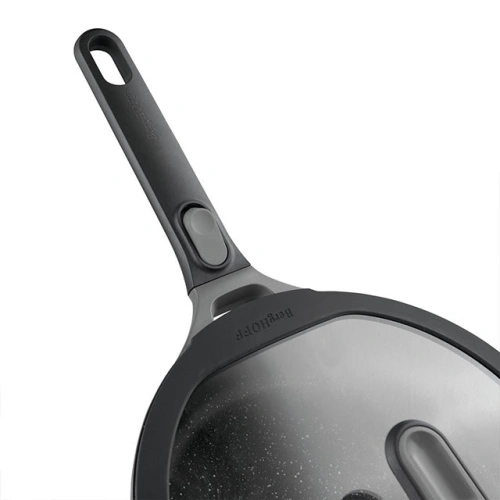 Сотейник со стеклянной крышкой BergHOFF Gem grey, 3.3 л