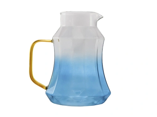 Кувшин стеклянный PLOVER с металлической крышкой-фильтром, 1.6 л