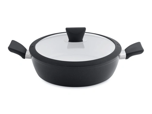 Сотейник со стеклянной крышкой двумя ручками BergHOFF Eclipse, 26 см