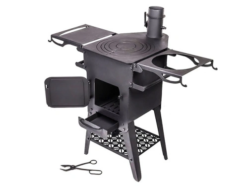 Печь варочно-отопительная "Бизон" Премиум, 36 см