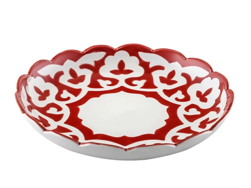 Ляган Красная Пахта, Turon Porcelain, Ø 25 см