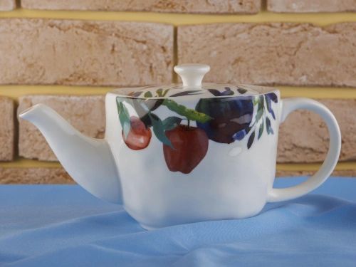 Чайный набор Fruits Line: чайник 1,3 л, чайные пары 2 штуки 250 мл, Plover