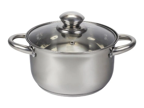 Кастрюля с крышкой Appetite Greta, нержавеющая сталь, 4.3 л