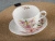 Набор чайных пар Flowers Line: чашка, блюдце, Plover, 280 мл, 4 штуки