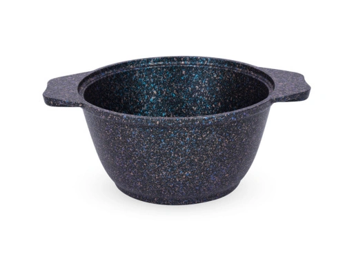 Кастрюля 1 л с антипригарным покрытием со стеклянной крышкой, Kukmara (Granit Ultra Blue), кгг12а