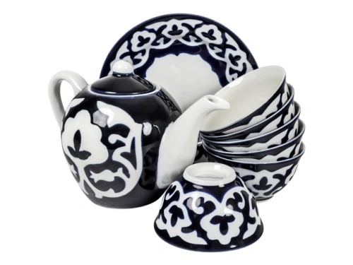 !Чайный сервиз Пахта, Turon porcelain, 8 предметов