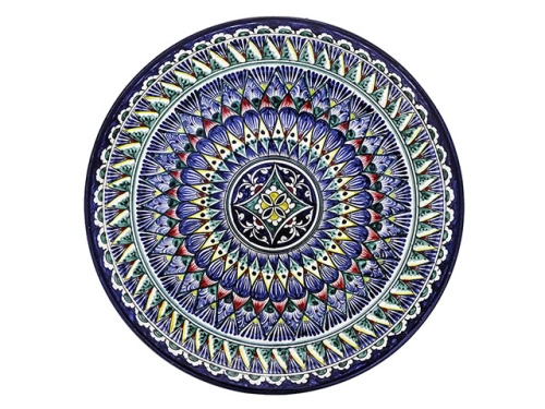 Блюдо Ляган "Риштанская керамика", диаметр 38 см RSN163