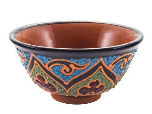 Набор чайный "Риштанская керамика", Точечная роспись, 10 предметов