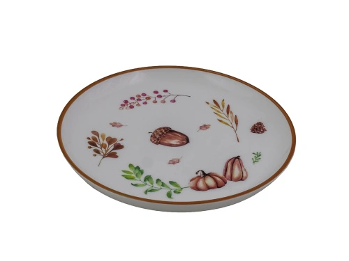 Тарелка керамическая October Line, PLOVER, 20 см