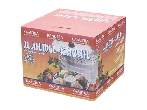 Мантоварка Калитва с 2 сетками 18132, 13 л