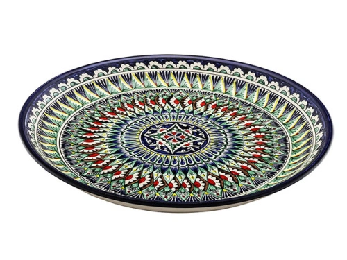 Блюдо Ляган "Риштанская керамика", диаметр 38 см RSN157