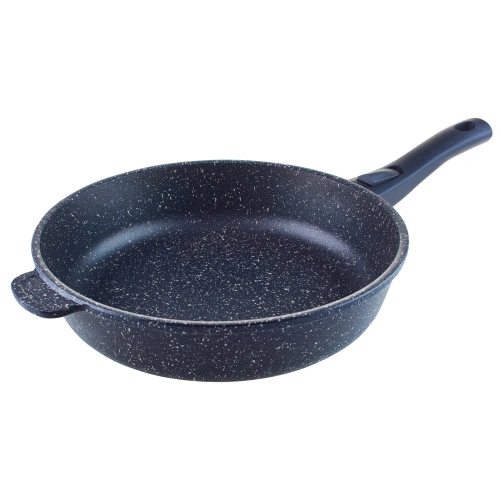 Сковорода с антипригарным покрытием со съемной ручкой ТМ Традиция, Гранит, 28 см