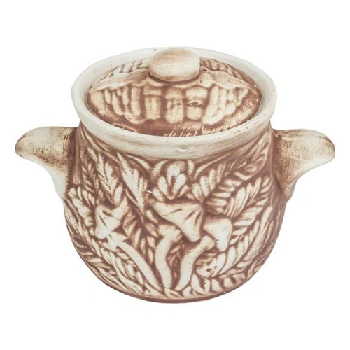 Горшок для запекания "Славянская Керамика", Гриб, 0.6 л, 6 шт