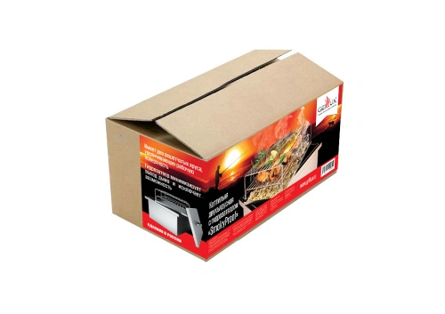 Коптильня Smoky Proof Large двухъярусная с гидрозатвором, GRILLUX