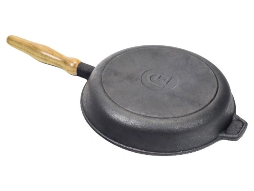 Сковорода чугунная DAVR METALL, 24 см
