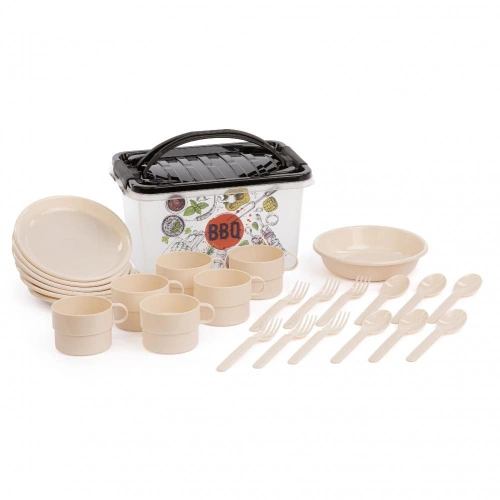 Набор для пикника "Гурман" на 6 персон, Альтернатива М3058