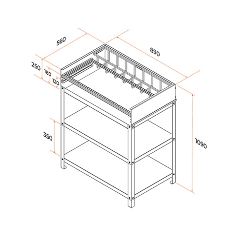 Угольный гриль Gratar Patio GP-03