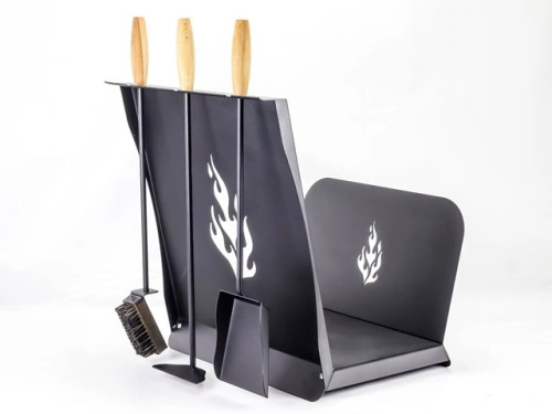 Набор каминный Gratar c дровницей КН-0-3Д