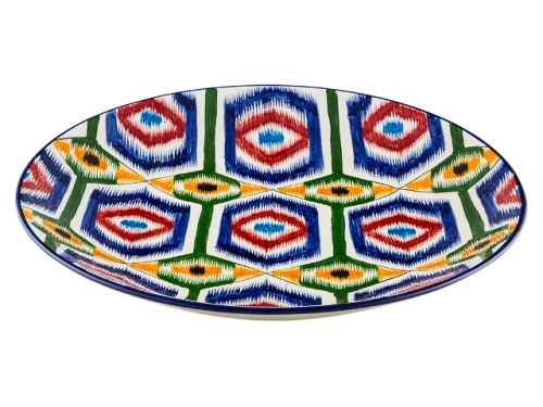 Блюдо Ляган "Риштанская керамика", Атлас, Ø 41 см
