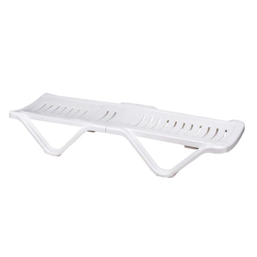 Шезлонг Альтернатива М3563, (белый), 192х62х32