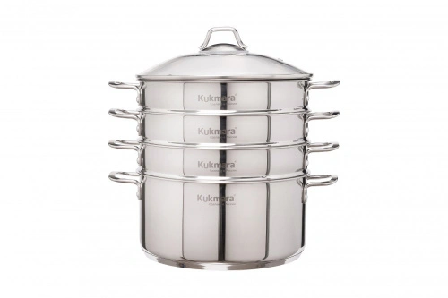 Мантоварка 6 л из нержавеющей стали, 3 секции, ТМ KUKMARA