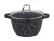 Кастрюля 4.5 л с антипригарным покрытием со стеклянной крышкой, Kukmara Грация (черный/серебро), кчс45а Кастрюля 4.5 л с антипригарным покрытием со стеклянной крышкой, Kukmara Грация (черный/серебро), кчс45а