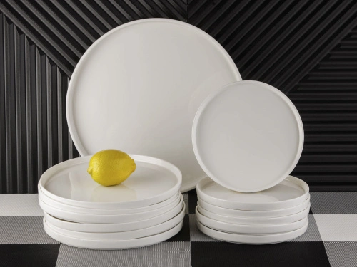 Набор фарфоровых тарелок "Софи" 6 штук, PLOVER, 20 см