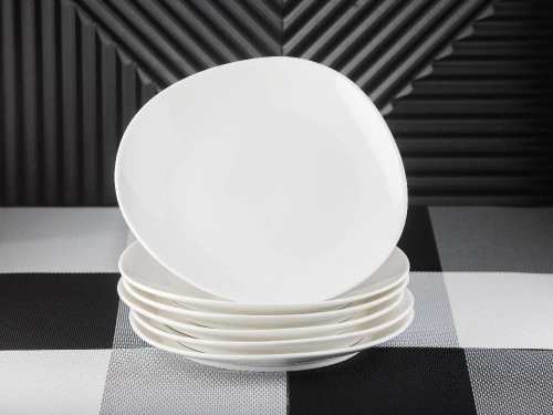 Набор фарфоровых тарелок "Лорен" 6 штук, PLOVER, 25 см