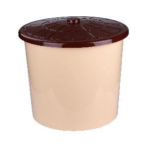 Бак универсальный с крышкой 75 л (бежевый), Альтернатива М3467