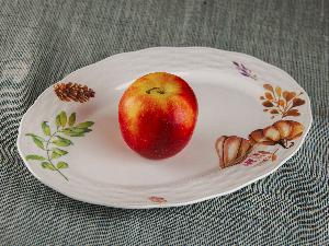 Блюдо для сервировки керамическое October Line, PLOVER, 30 см