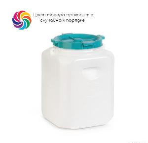 Канистра-бочка для воды 30 л  (горл.215мм), (крышка цвет микс), Альтернатива М453