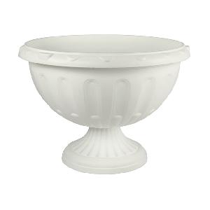 Вазон для цветов Альтернатива "Джулия" М1389 (белый), 32х32х23 см