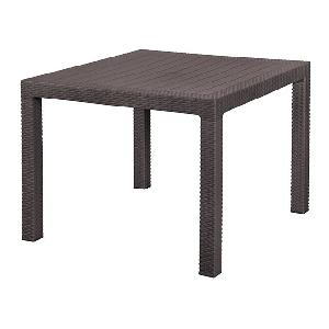 Стол садовый Альтернатива "Ротанг-плюс" М8422, (венге), 94х94х74