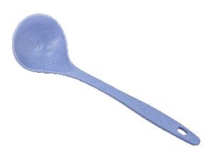 Половник на 50 мл из пищевого пластика, 20х7 см, синий