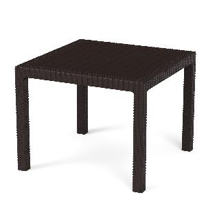 Стол садовый квадратный Альтернатива М8842, (мокко), 94х94х74