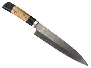 Нож Сантоку-2 "Ножеяр" х12мф, (ручка - карельская береза, граб) Нож Сантоку-2 "Ножеяр" х12мф, (ручка - карельская береза, граб)