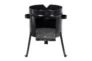 Печь под казан 12 л, толщина 3 мм