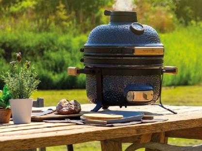 Уличные керамические грили: гриль + печь + коптильня