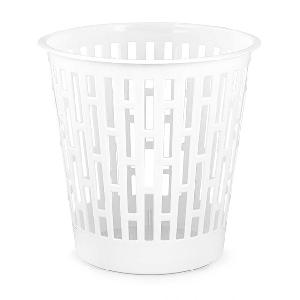 Корзина для мусора Альтернатива "Матрица" М8214 (белый), 9 л